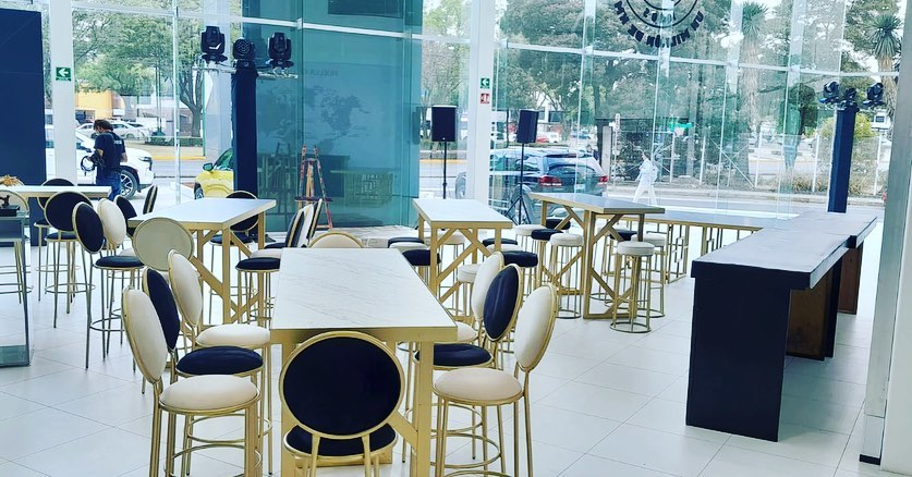 Periquera Marmol - Periqueras para Eventos