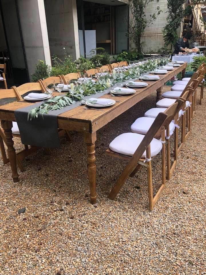 Mobiliario para eventos