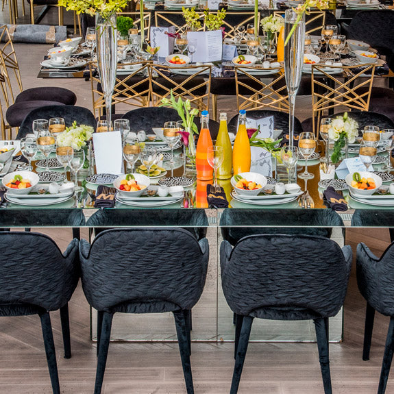 Mesa Espejo - Mesas para Banquetes