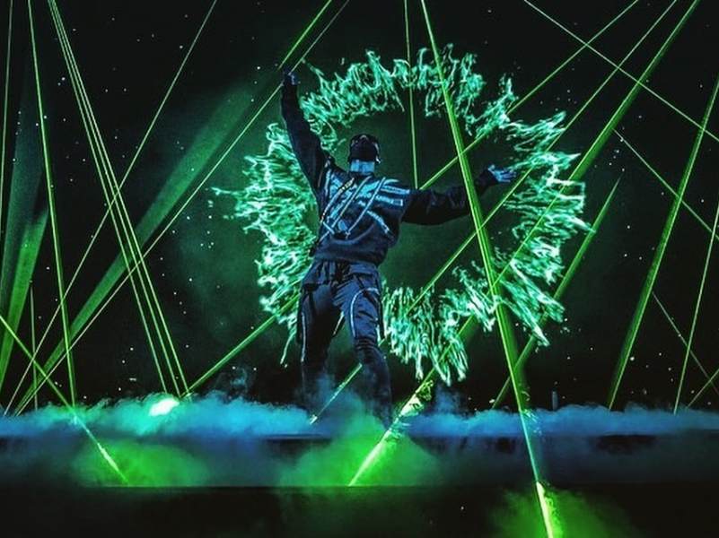 Show Laser Man CDMX