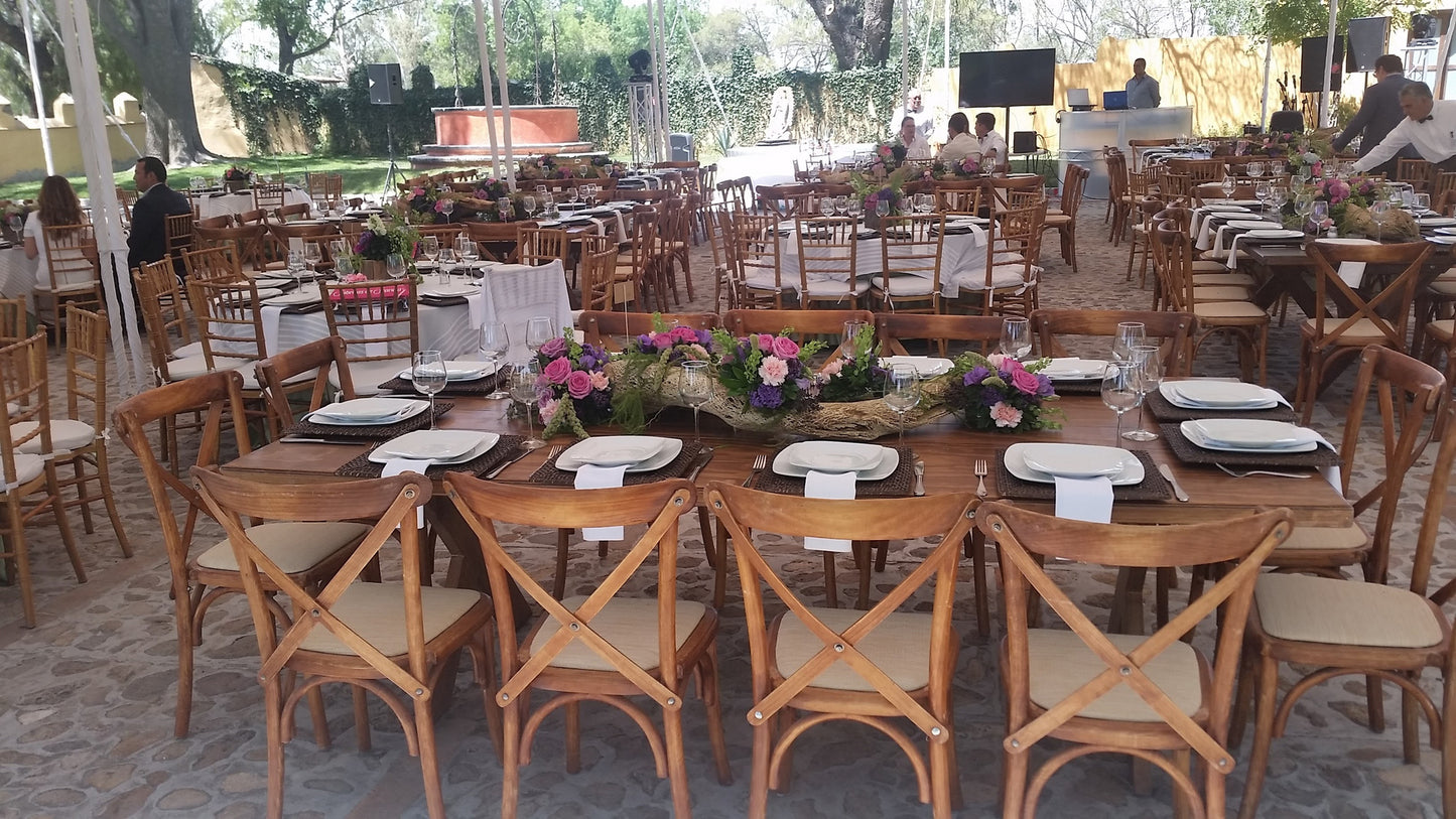 Silla Crossback - Sillas Para Banquetes