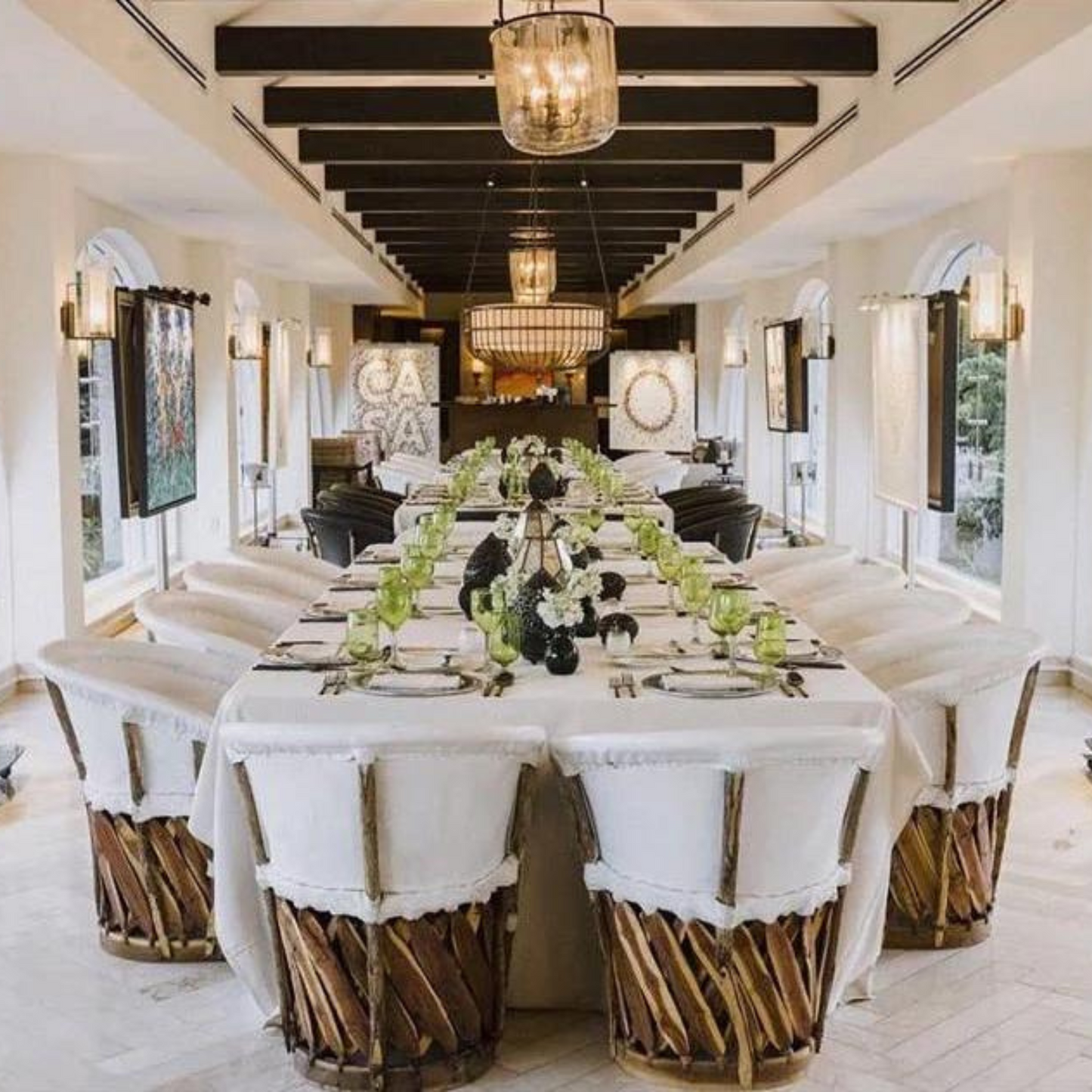 Silla Equipal - Sillas Para Banquetes