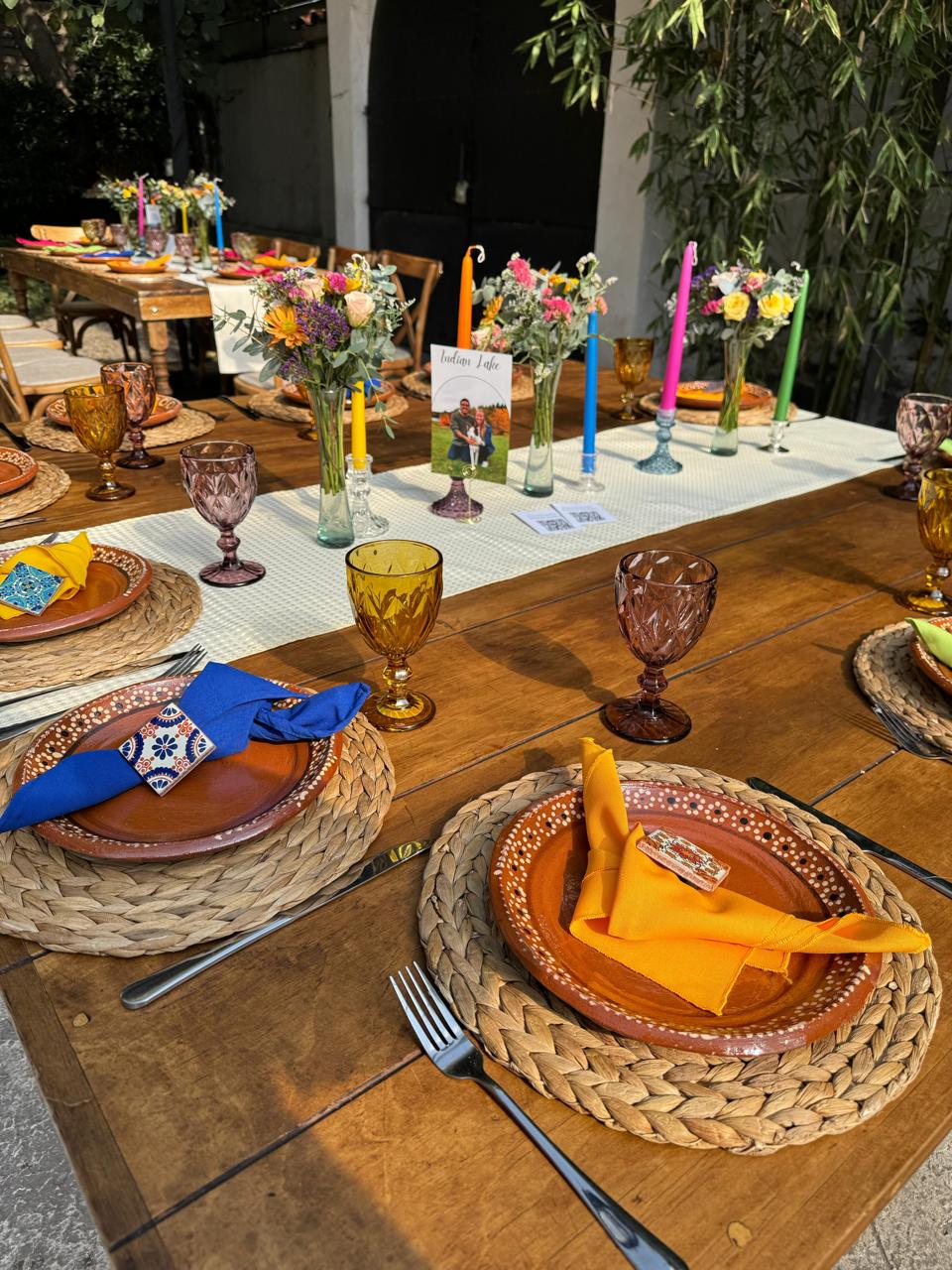 Mesa Rustica - Mesas para Banquetes