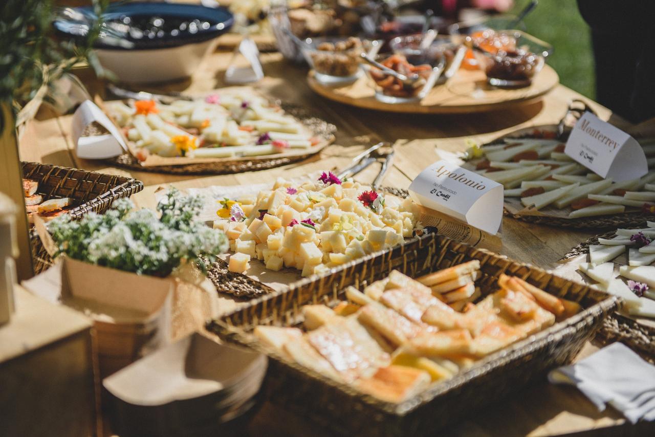 Mesa de Quesos y Carnes Frías CDMX