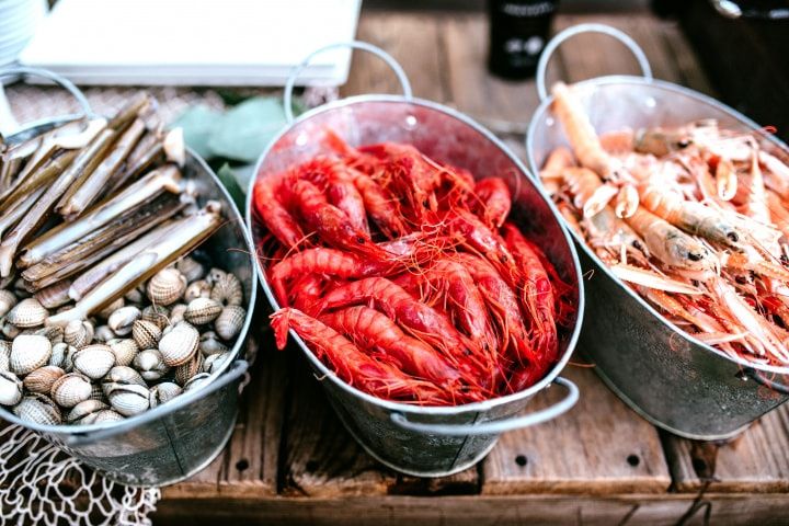 Barra de mariscos CDMX